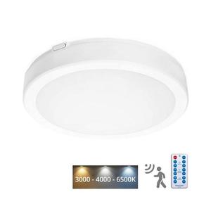 LED Kúpeľňové stropné svietidlo so senzorom NAIROS LED/18W/230V IP65 biela + DO vyobraziť