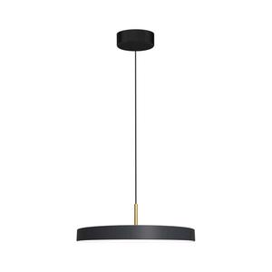 LED Luster na lanku DISC LED/38W/230V pr. 45 cm čierna vyobraziť