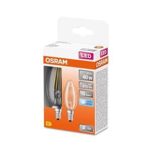 Osram SADA 2x LED Žiarovka FILAMENT B35 E14/4W/230V 4000K - Osram vyobraziť