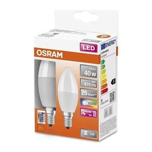 Osram SADA 2x LED RGBW Stmievateľná žiarovka B38 E14/4, 9W/230V 2700K + DO - Osram vyobraziť