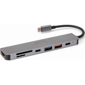 USB hub 7v1 Power Delivery 100W HDMI 4K vyobraziť