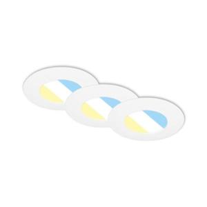 Briloner Briloner 7598036 -SADA 3x LED Koupelnové podh. svítidlo LED/4, 9W/230V IP44 biela vyobraziť