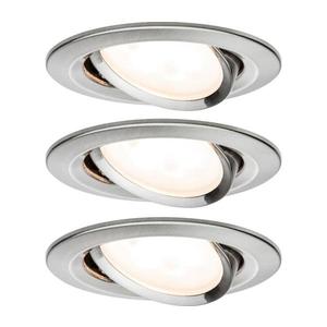 Paulmann Paulmann 93649-SADA 3x LED GU10/5W IP23 Kúpeľňové podhľadové svietidlo NOVA 230V vyobraziť