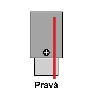 T-LED Koncovka s prívodom pre vstavanú 3F lištu Vyberte variantu: Pravá biela 105678 vyobraziť