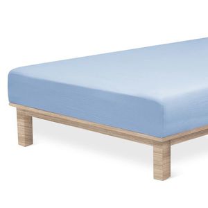 Prestieradlo Andrea Simone boxspring 90x200x35 modré vyobraziť