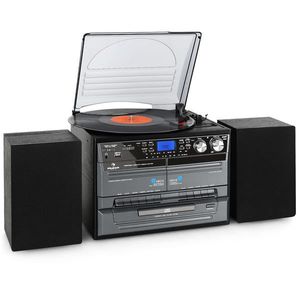 Auna TC-386WE, Stereo zariadenie, USB, MP3, Magnetofón vyobraziť