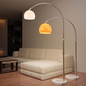 Stojacia lampa 145 cm biela vyobraziť