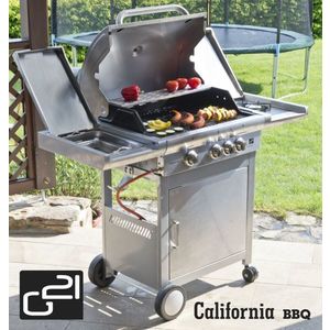 G21 Plynový gril California BBQ Premium line, 4 horáky vyobraziť