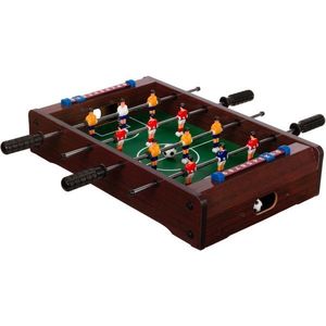 GamesPlanet® Mini stolný futbal, 51 x 31 x 8 cm, tmavý M40693 vyobraziť