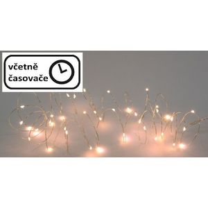 Nexos 64193 Vianočné LED osvetlenie - 4 m, 40 LED, teplá biela vyobraziť