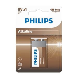 Philips Batéria 9 V Entry Alkaline, 1 ks vyobraziť