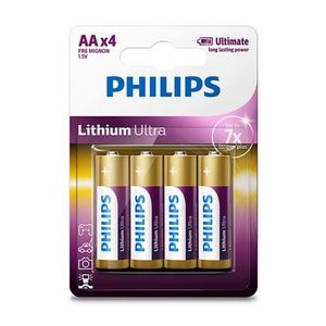 Philips Batéria AAA 1, 5 V Lithium Ultra, 4 ks vyobraziť