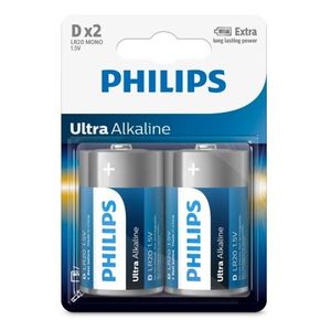 Philips Batéria D 1, 5 V Ultra Alkaline vyobraziť