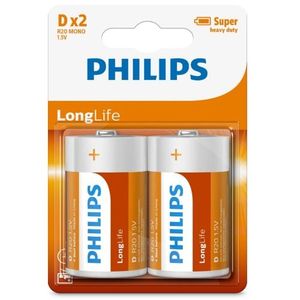 Philips Batéria D 1, 5 V LongLife vyobraziť