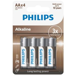 Philips Batéria AA Entry Alkaline, 4 ks vyobraziť