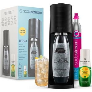 Sodastream Terra Black Ginger Ale Mpack výrobník perlivej vody vyobraziť