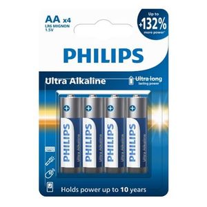 Philips Batéria AA 1, 5 V Ultra Alkaline, 4 ks vyobraziť