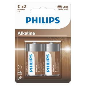 Philips Batéria C Entry Alkaline, 2 ks vyobraziť