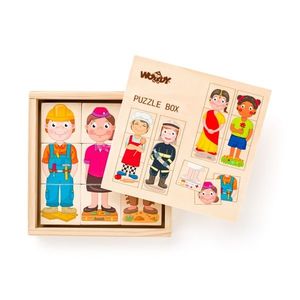 Woody Puzzle Ľudia a povolanie vyobraziť