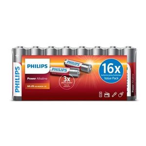 Philips Batéria AA 1, 5 V Power Alkaline, 16 ks vyobraziť