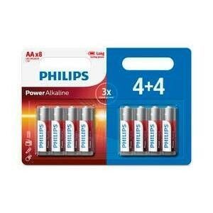 Philips Batéria AA 1, 5 V Power Alkaline, 4 ks vyobraziť