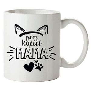 Bohemia Gifts Keramický hrnček - Jsem kočičí máma, 350 ml vyobraziť