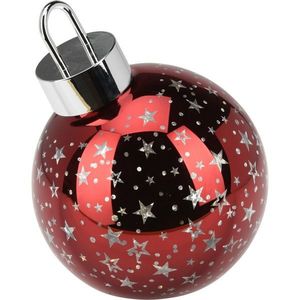 Vianočná LED ozdoba Xmas ball červená, pr. 15 cm vyobraziť