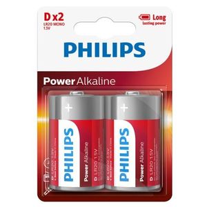 Philips Batéria D 1, 5 V Power Alkaline vyobraziť