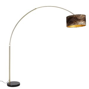 Moderná oblúková lampa čierna - XXL vyobraziť