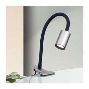 Orion Orion Str 10-489- LED Flexibilná stolná lampa s klipom KURT LED/5W/230V strieborná vyobraziť