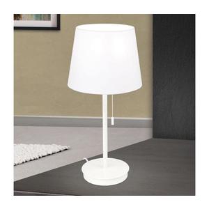 Orion Orion LA 4-1205/1 - Stolná lampa s USB portom LUDWIG 1xE27/40W/230V biela vyobraziť