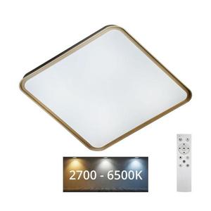 LED Stmievateľné stropné svietidlo UNA LED/60W/230V 2700-6500K + diaľkové ovládanie vyobraziť