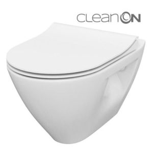 CERSANIT - SET B292 závesná misa MILLE PLUS CLEAN ON vrátane dur. sedátka SLIM S701-454 vyobraziť