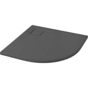 CERSANIT - SET B453 SPRCHOVÁ VANIČKA ŠTVRTKRUH TAKO SLIM 90x4 GRAY MAT + SIFON S932-160 vyobraziť