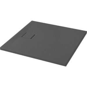 CERSANIT - SET B455 SPRCHOVÁ VANIČKA ŠTVOREC TAK SLIM 90x4 GRAY MAT + SIFON S932-162 vyobraziť