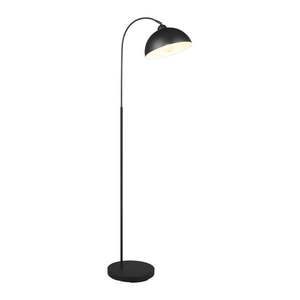 Čierna stojacia lampa s kovovým tienidlom (výška 170 cm) Sierra – Trio vyobraziť