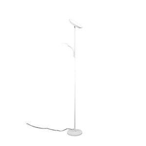 Biela LED stojacia lampa (výška 178 cm) Specter – Trio vyobraziť