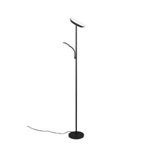 Čierna LED stojacia lampa (výška 178 cm) Specter – Trio vyobraziť