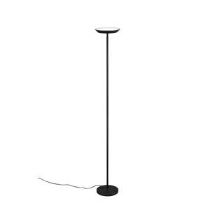 Čierna LED stojacia lampa (výška 178 cm) Specter – Trio vyobraziť