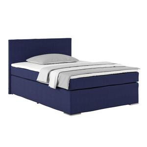 Posteľ Boxspring NERO PL: 140/200 cm, tmavomodrá vyobraziť