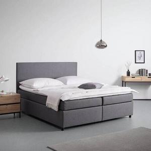 Boxspring posteľ MELIA, 180x200, sivá vyobraziť