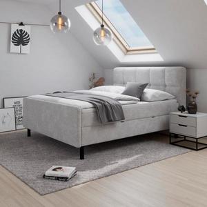 Posteľ boxspring MARBELLA 180x200, svetlosivá vyobraziť