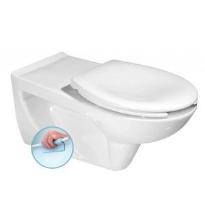 SAPHO - HANDICAP WC závesné predĺžené, Rimless, 37, 5x73cm, biela K670-002 vyobraziť