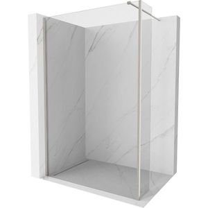 MEXEN/S - Kioto Sprchová zástena WALK-IN 90 x 30 cm, transparent, nikel kefovaná 800-090-212-97-00-030 vyobraziť