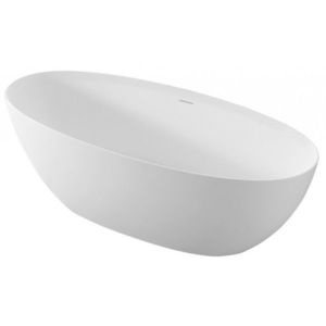 POLYSAN - NOYA voľne stojaca vaňa 170x76x56cm, solid surface, biela mat 92330 vyobraziť