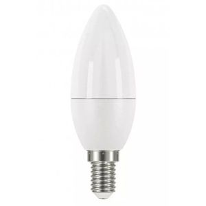 EMOS ZQ3220 LED ZIAROVKA CLASSIC CANDLE 6W E14 TEPLA BIELA vyobraziť