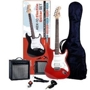 ABX 20 gitarový set, červená ABX GUITARS vyobraziť