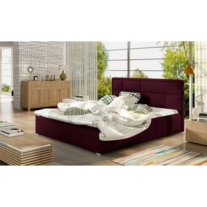 ELTAP LATINA 140X200 + DREVENY KARKAS, MAT VELVET 68, DARK PURPLE, 27133 vyobraziť