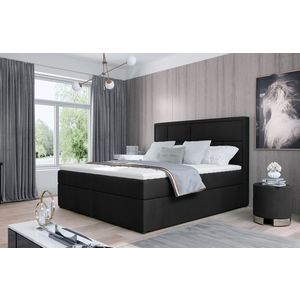 ELTAP MERON 160X200, MAT VELVET 99, BLACK, 28145 vyobraziť