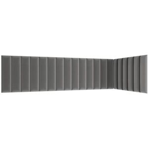 ELTAP QUADRATTA 210X90X60, MONOLITH 85, GRAY, 62662 vyobraziť